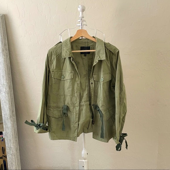 J. Crew Jackets & Blazers - J Crew Ripstop Utility Jacket in khaki green Large